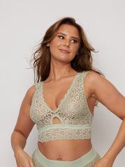 Ivy Bralette : Silvery Green