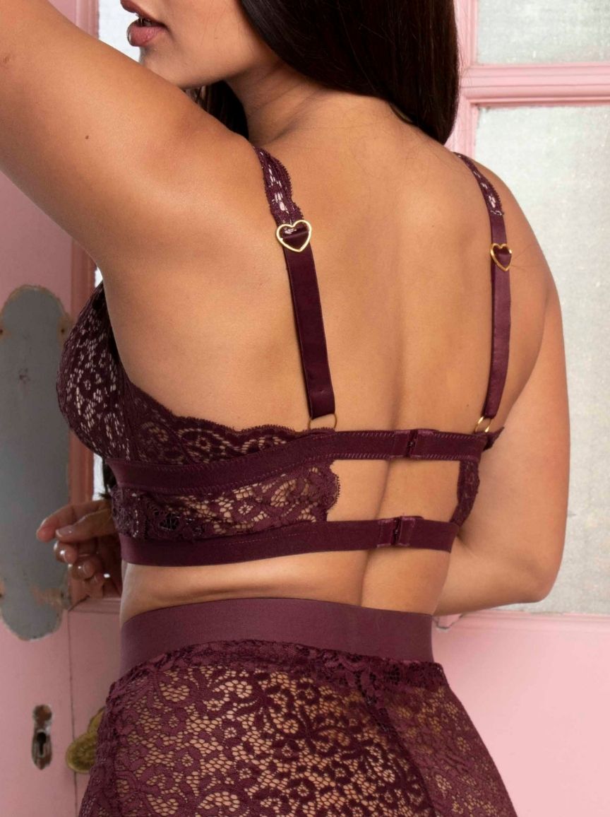 Eden Bralette : Tea Rose