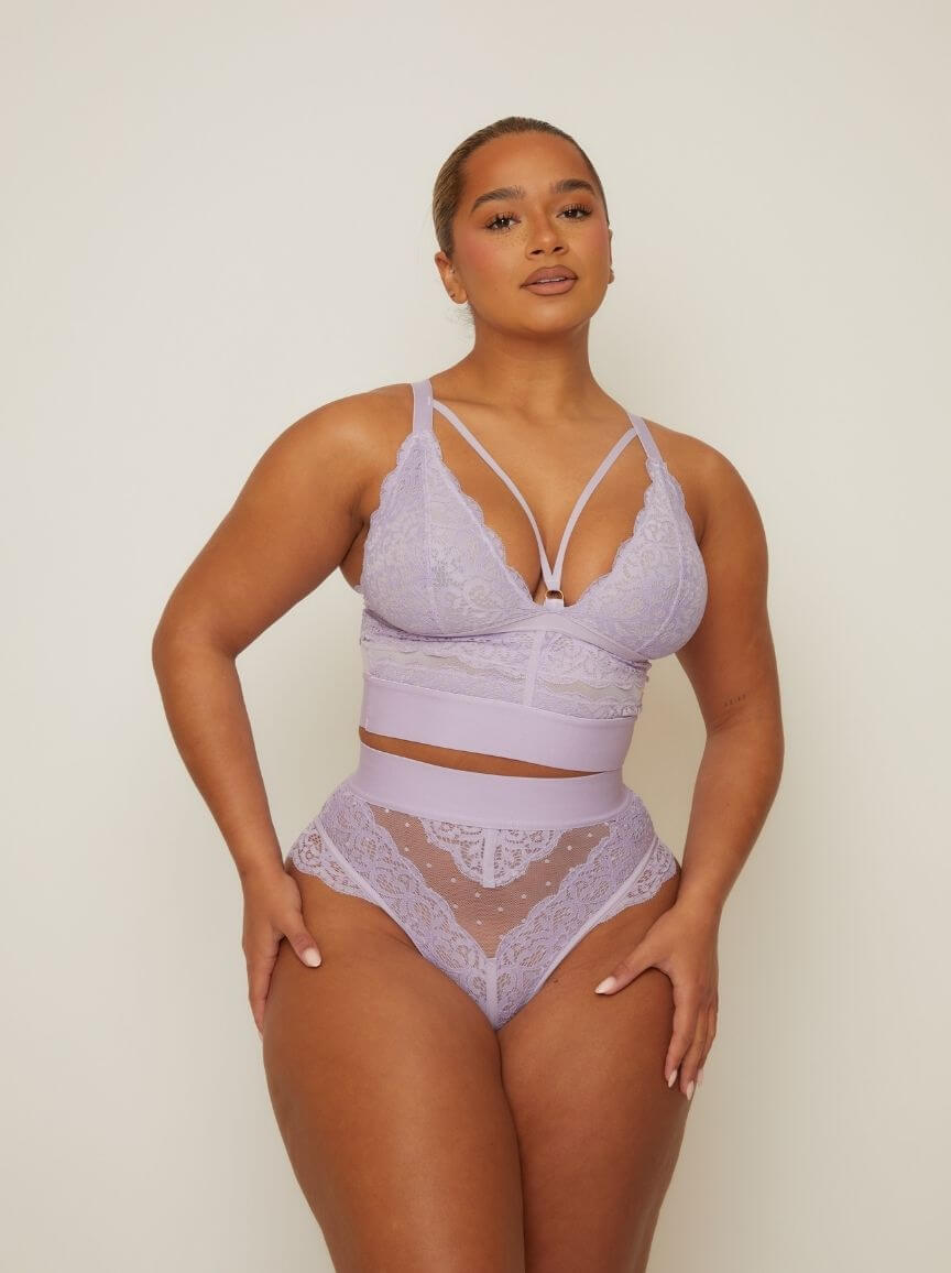 Gia Bralette : Soft Lavender