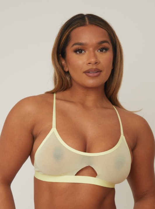 Sunnie Bralette : Lemon Yellow